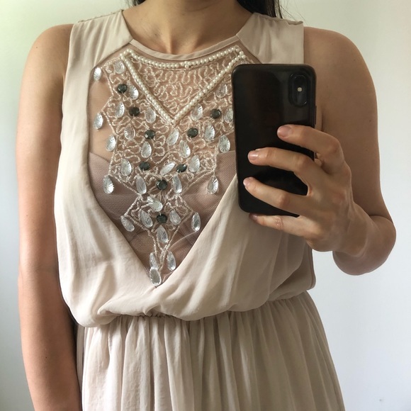 Formal Silky Dress Like New! - Picture 1 of 4